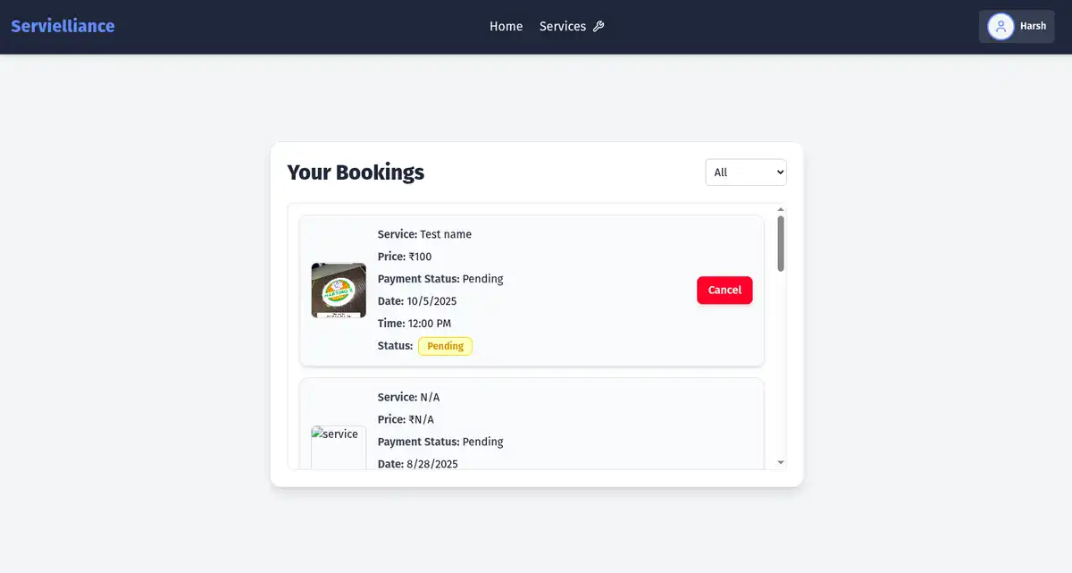 Servilliance Services preview